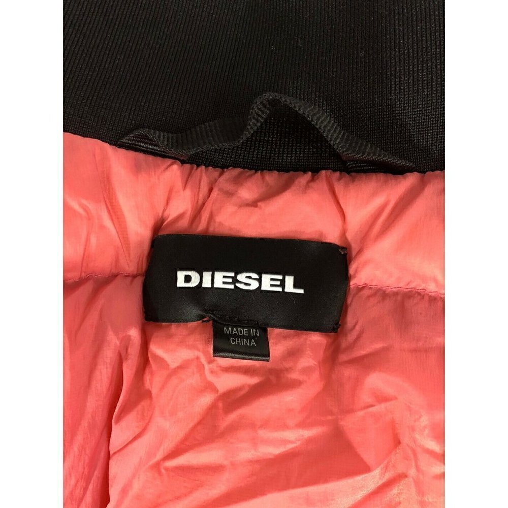 Diesel W-BLANKYT GIACCA Pink Nylon Puffer Jacket S - Picture 5 of 12